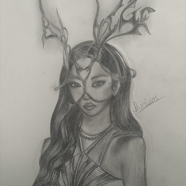 Karina drawing by yours truly