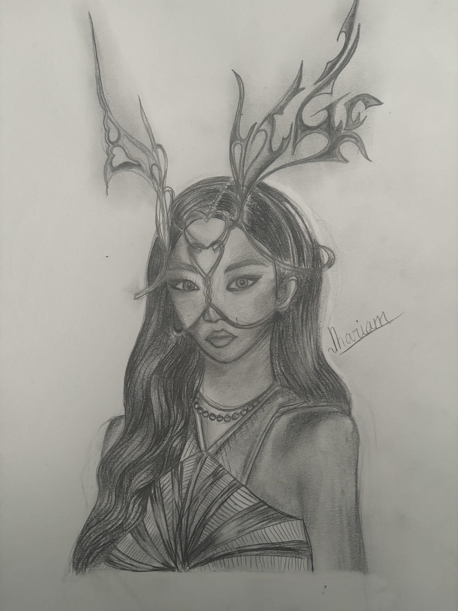 Karina drawing by yours truly