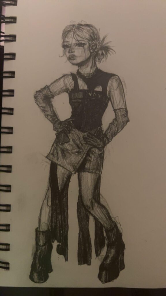 girls era ningning fanart💜