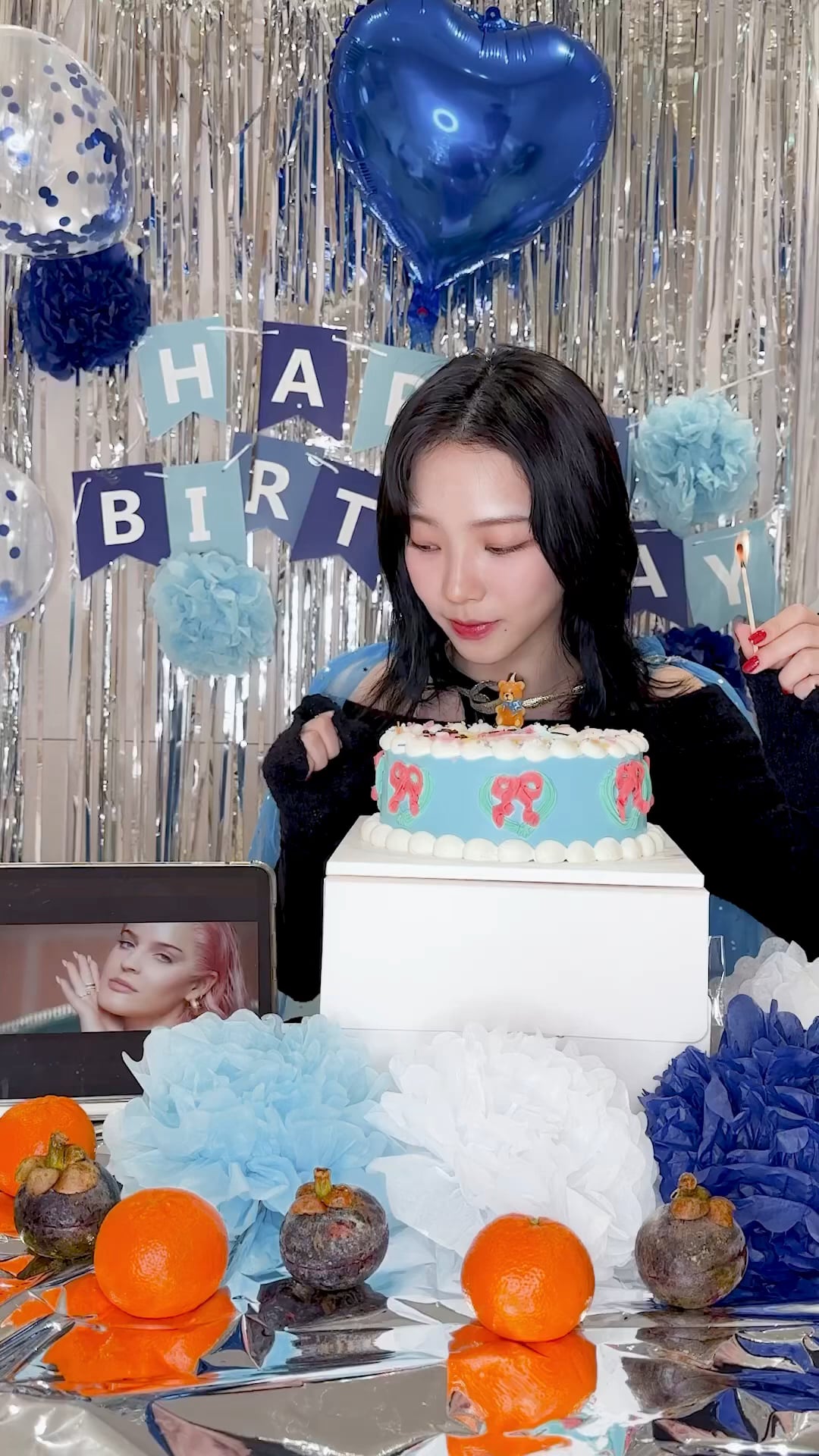 240411 aespa TikTok Update with Karina - t's MY birthday 🌬️🎂❤️‍🔥