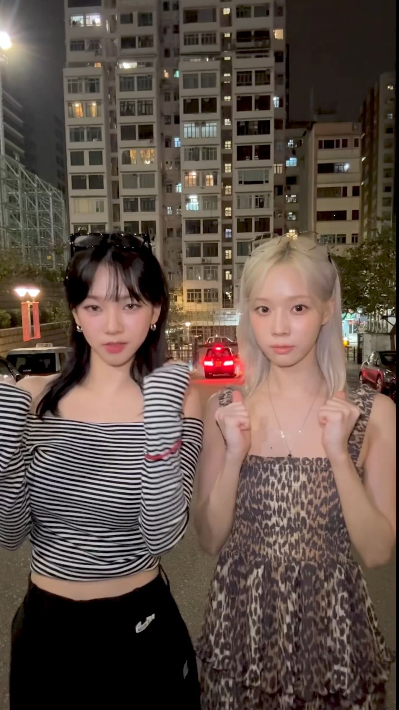 240415 aespa Tiktok Update with Karina and Winter - 〰️🤺〰️🤺〰️