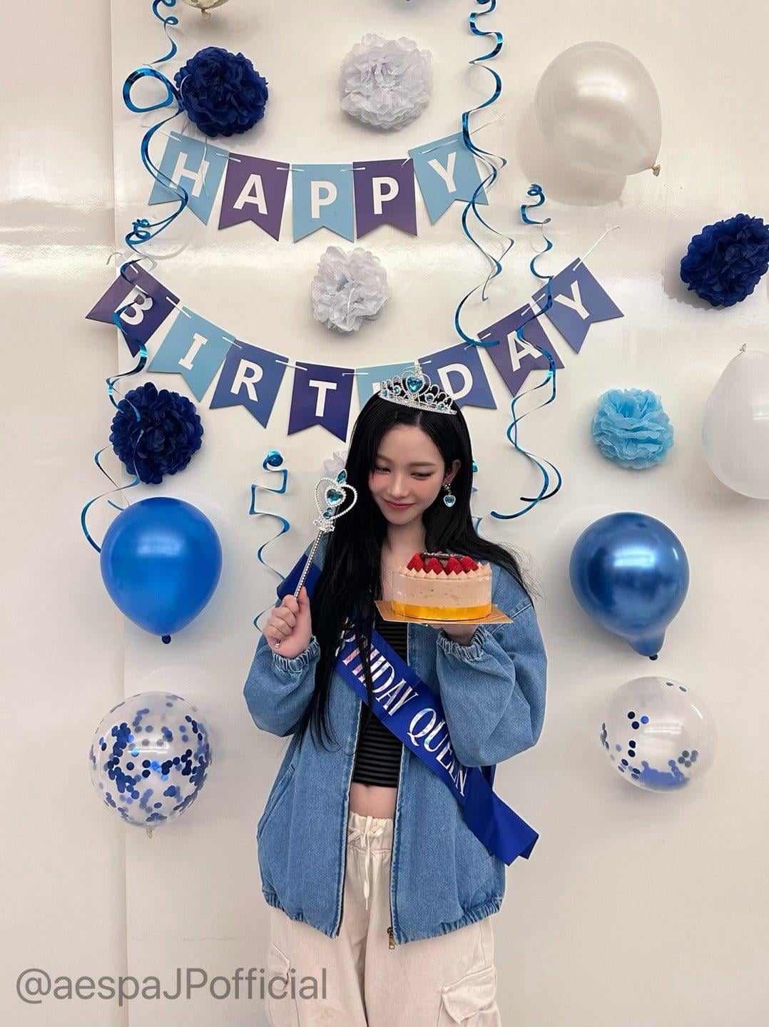 240411 aespa Japan Twitter Update with Karina - Happy Birthday KARINA🎉