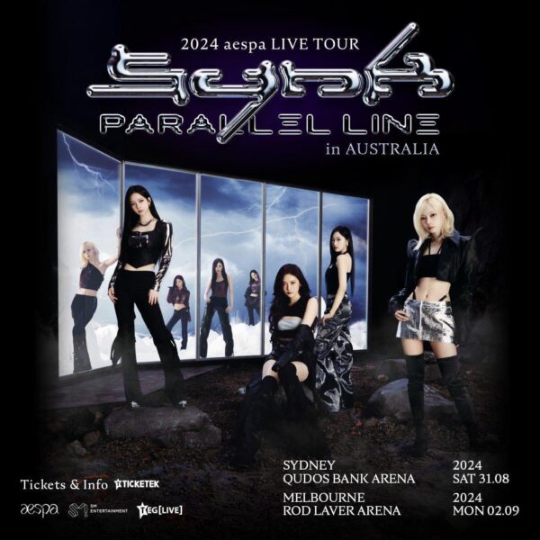 "2024 aespa LIVE TOUR - SYNK : Parallel Line" Venues and Ticket Sales Information for Australia