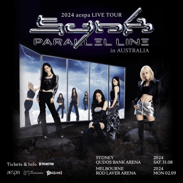 240423 2024 aespa LIVE TOUR - SYNK : PARALLEL LINE in AUSTRALIA (Venue and Ticket Info)