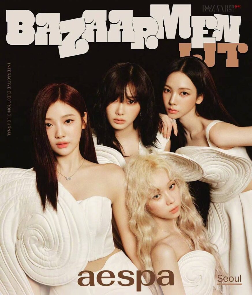240524 aespa for Harper’s Bazaar MEN x “BAZAARMEN LIT”