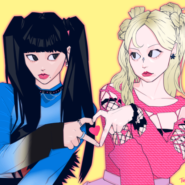 240524 WINRINA Fanart made by me!💙🩷