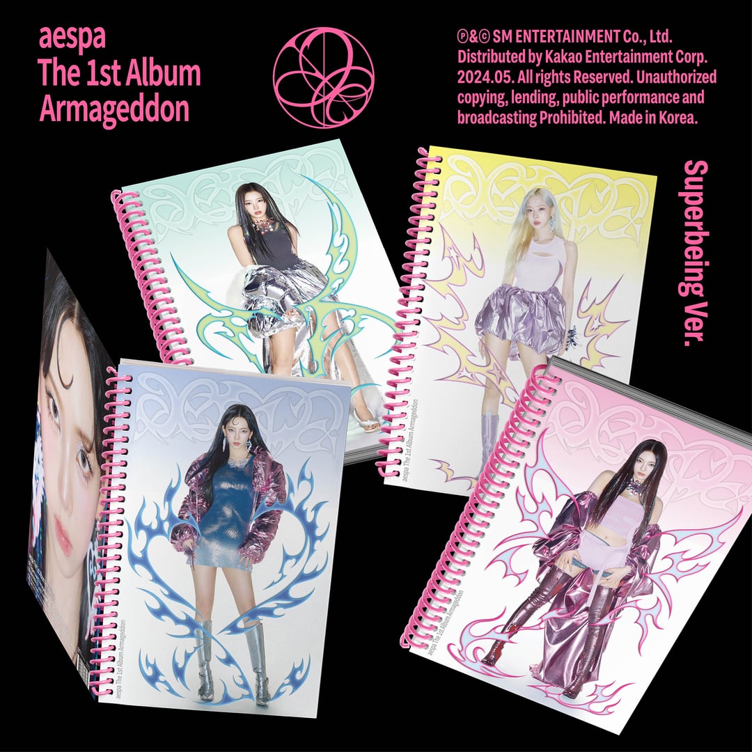 240507 aespa - The 1st Album: Armageddon (Album Details - Superbeing Ver.)
