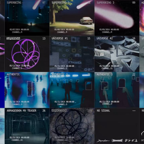 240502 aespa - The 1st Album: Armageddon (Schedule Poster)