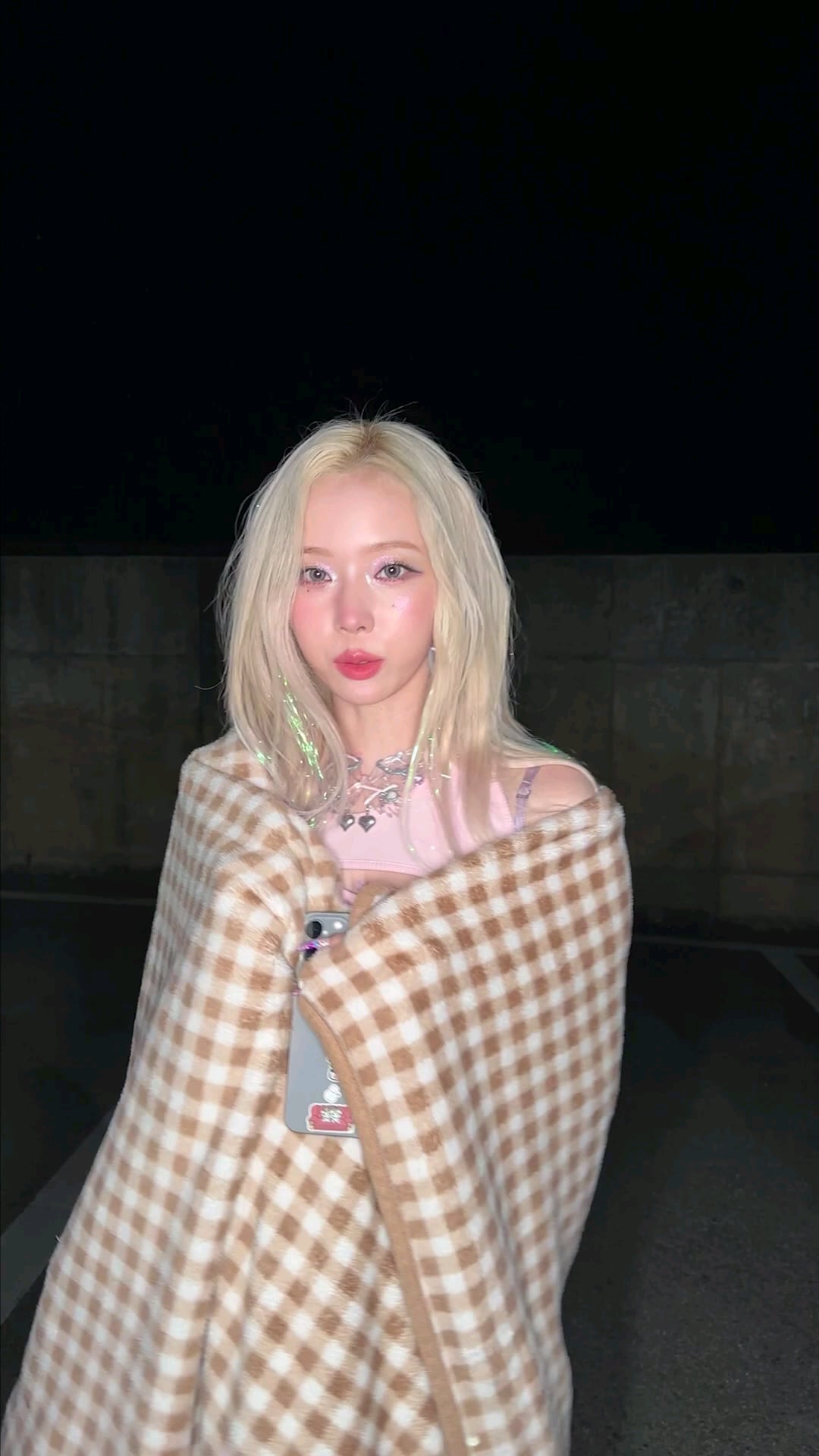 240518 aespa Tiktok Update with Winter - okaaaay🧚