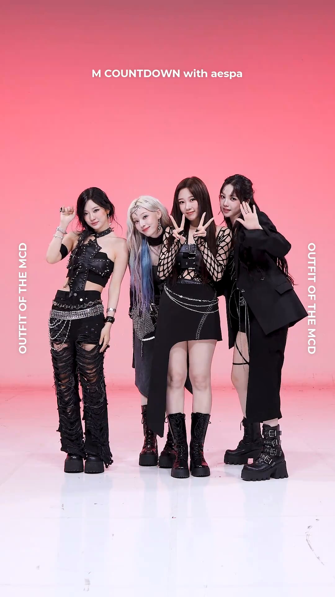 240530 MnetMcountdown Twitter Updaet with aespa - 𝑶𝒖𝒕𝒇𝒊𝒕 𝑶𝒇 𝑻𝒉𝒆 𝑴𝑪𝑫 : 𝑶𝑶𝑻𝑴 wiith aespa