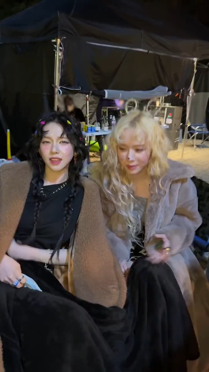 240515 aespa TikTok Update with Karina & Winter - #JIMINJEONG is only think about MY 🩵