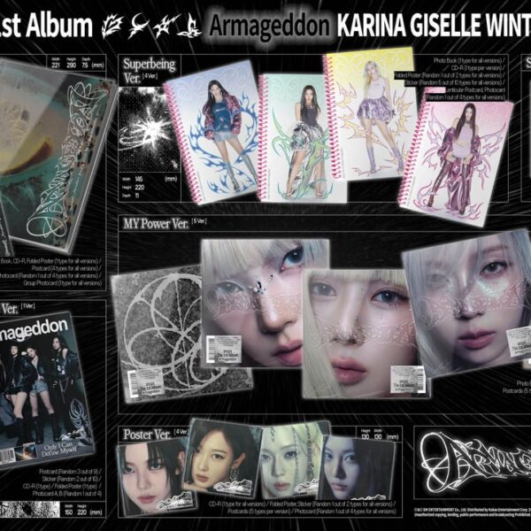 240519 aespa - The 1st Album: Armageddon (Album Details Preview)