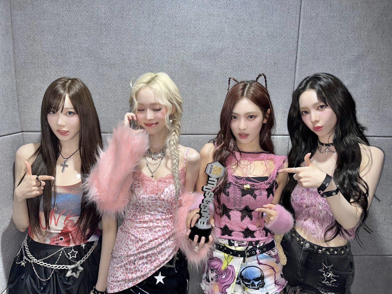 240525 aespa Twitter Update - Thanks to our MY's 👽 We won first place at <Show! Music Core> ✨