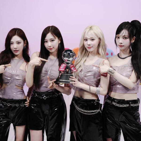240523 Mnet M Countdown Twitter Update With aespa - No.1 of the Week for “Supernova” Photos