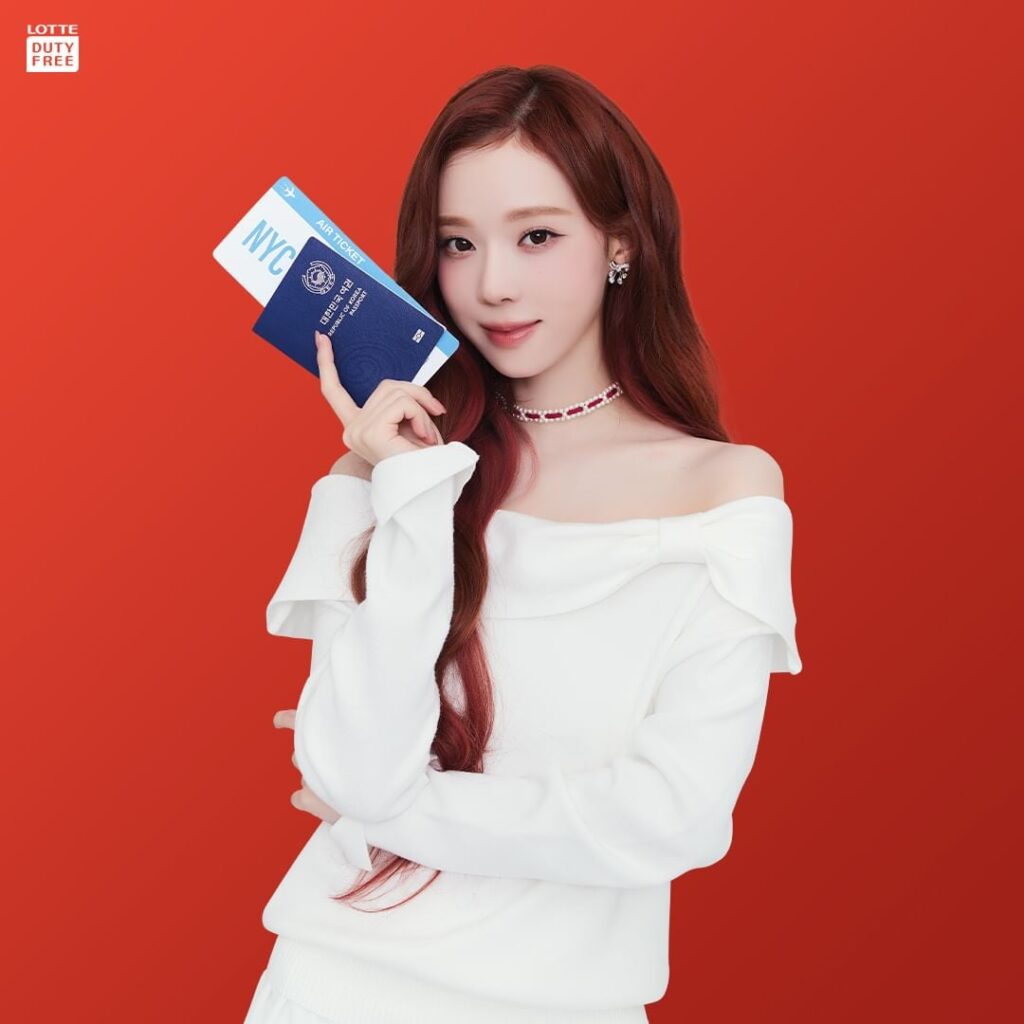 240528 aespa for Lotte Duty Free