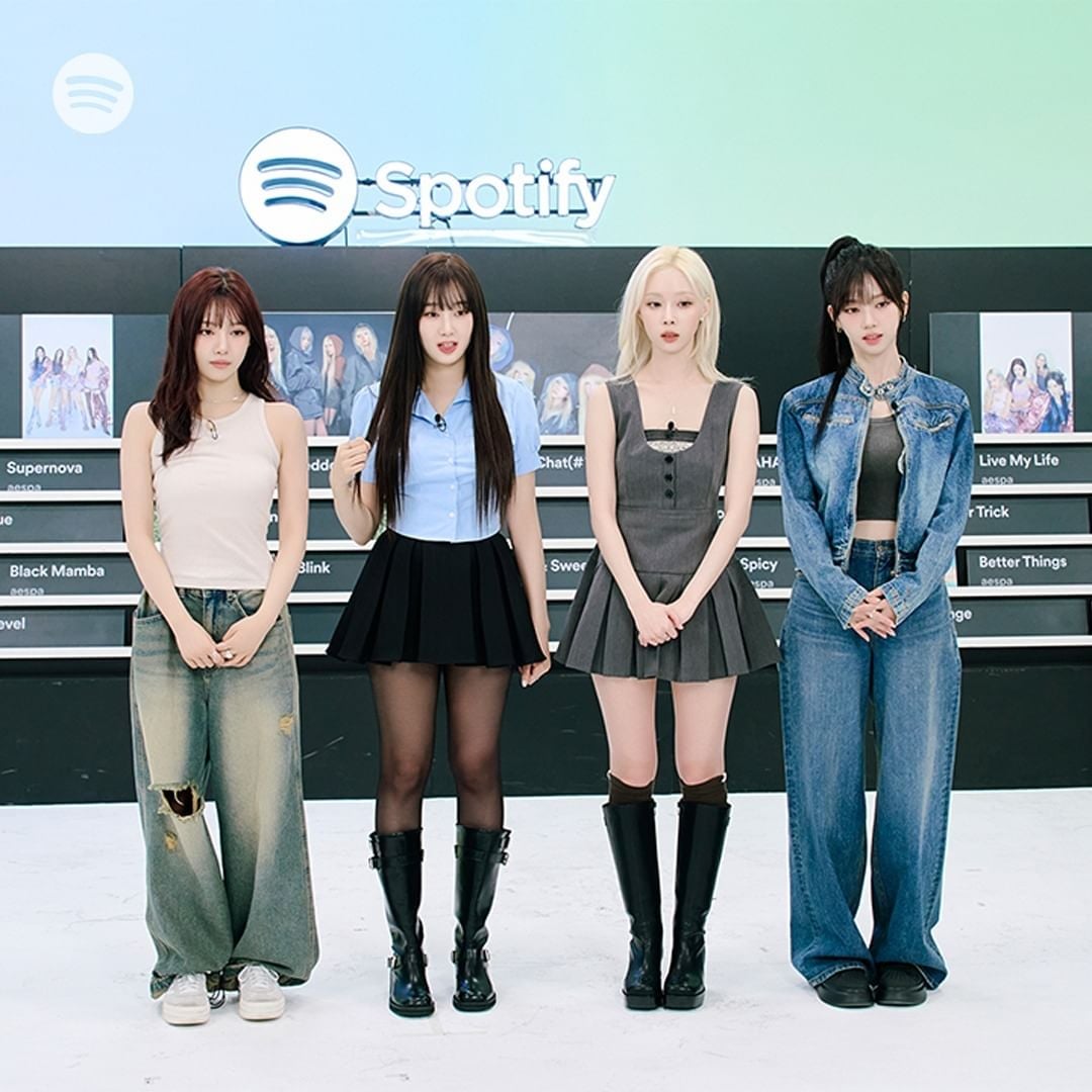 240529 Spotify Korea Instagram Update with aespa