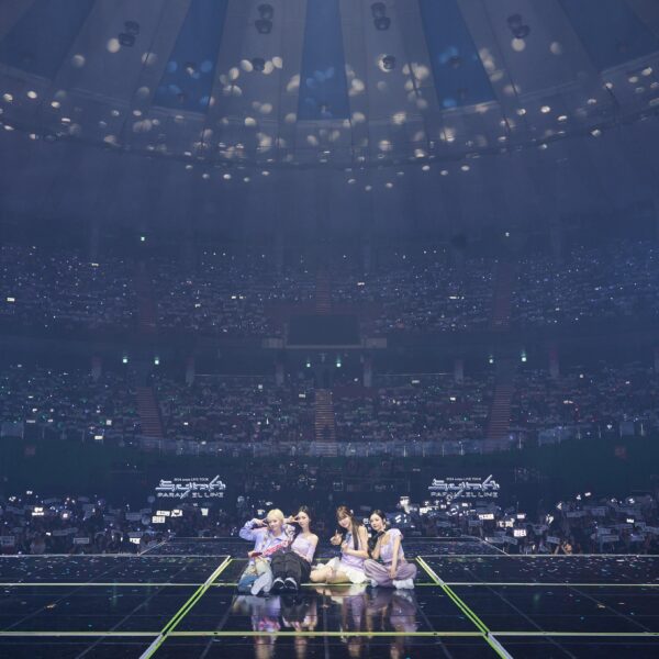 240629 aespa Twitter Update - 2024 aespa LIVE TOUR - SYNK PARALLEL LINE DAY 1 ⭐💙🌙🦋