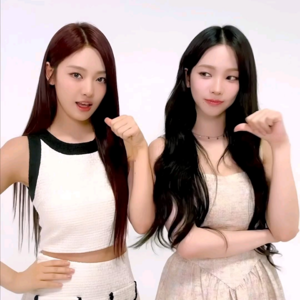 240620 aespa Tiktok Update with Karina and Ningning - I am the main character of my life🍀