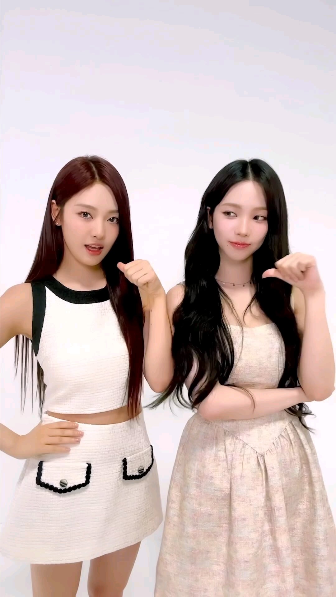 240620 aespa Tiktok Update with Karina and Ningning - I am the main character of my life🍀