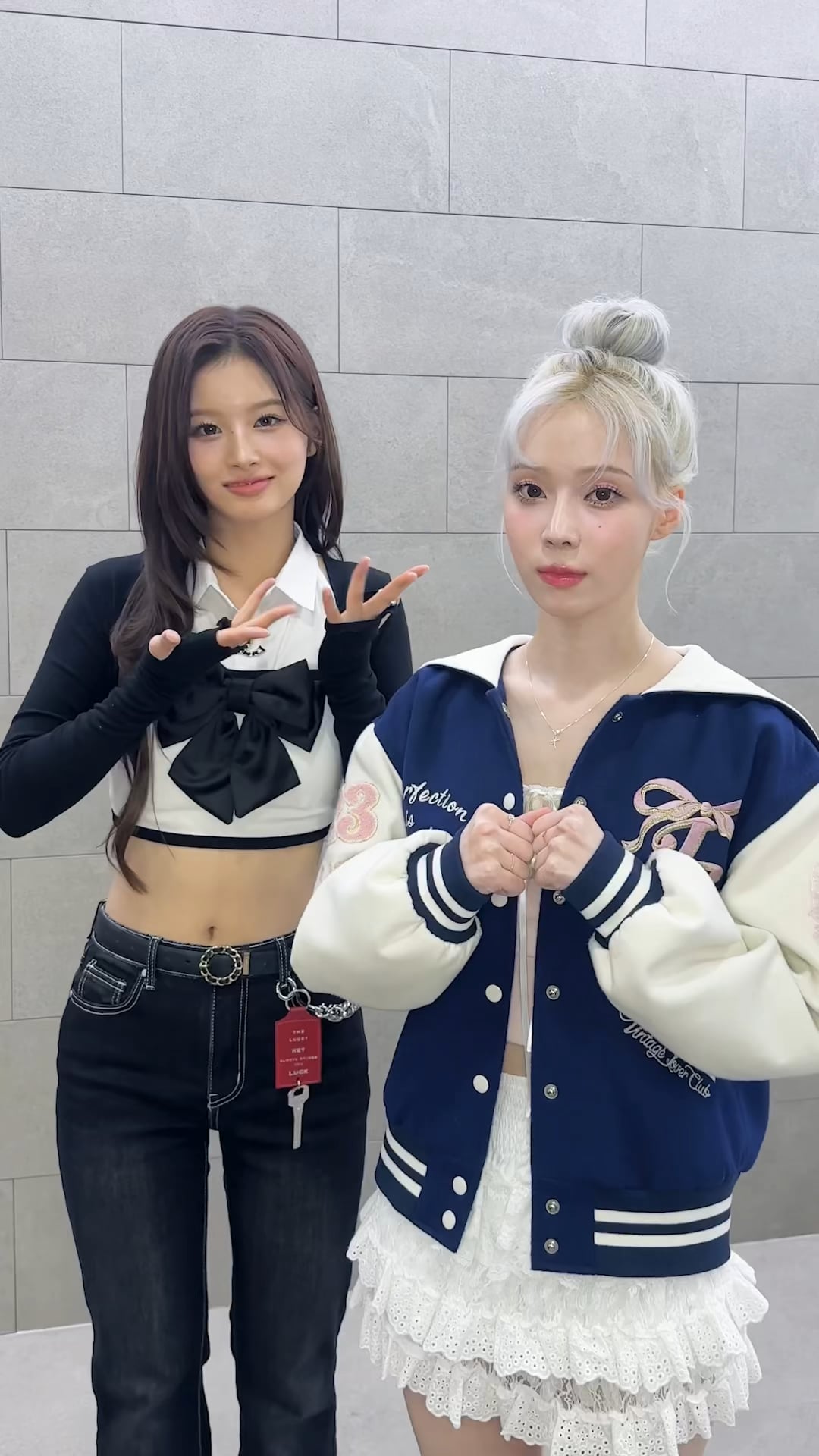240605 aespa TikTok Update with Winter - #Armageddon with #SULLYOON (with NMIXX Sullyoon)
