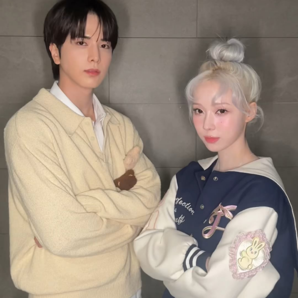 240605 aespa TikTok Update with Winter - #Armageddon with #YOUNGHOON (with THE BOYZ Younghoon)