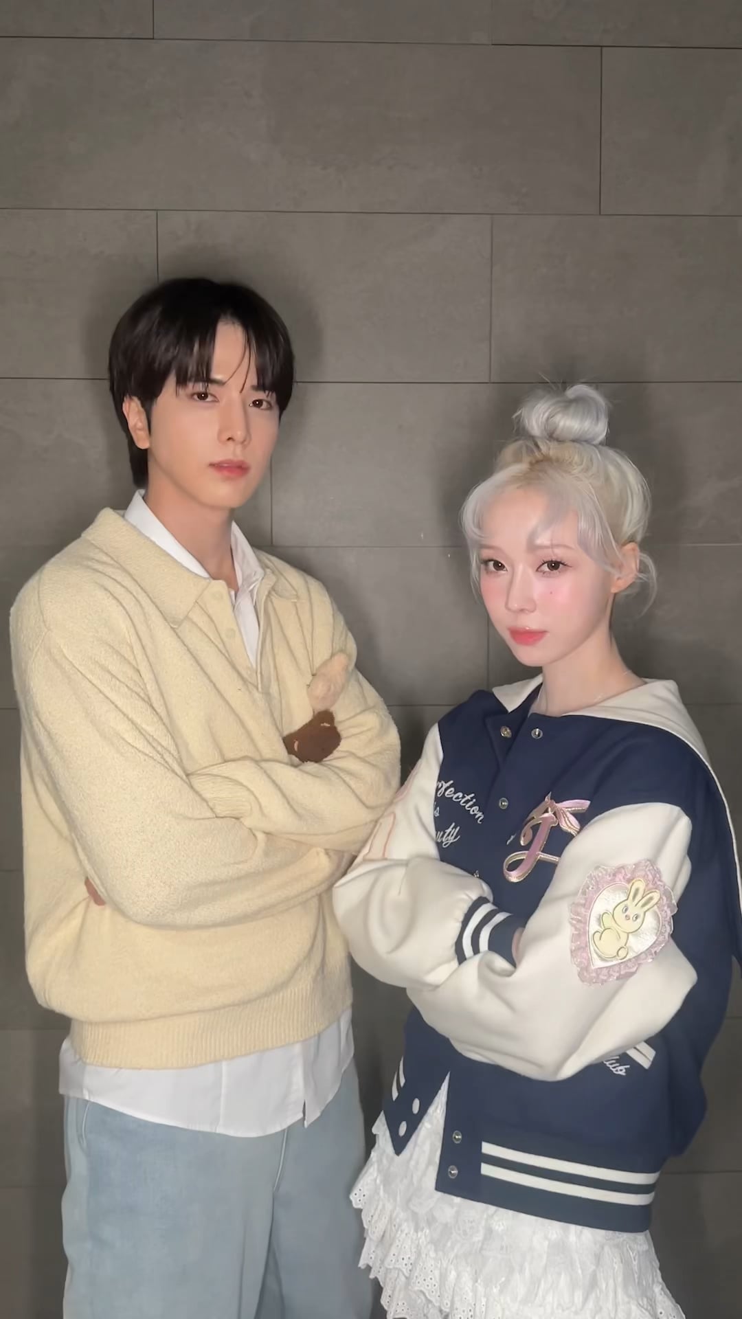 240605 aespa TikTok Update with Winter - #Armageddon with #YOUNGHOON (with THE BOYZ Younghoon)