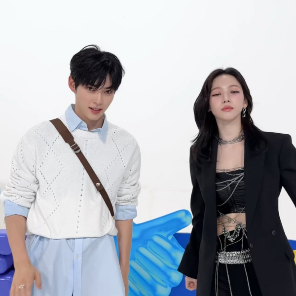 240602 ZEROBASEONE TikTok Update with Karina - with Senior Karina 'Feel the POP' 💘 (with Sung Hanbin)
