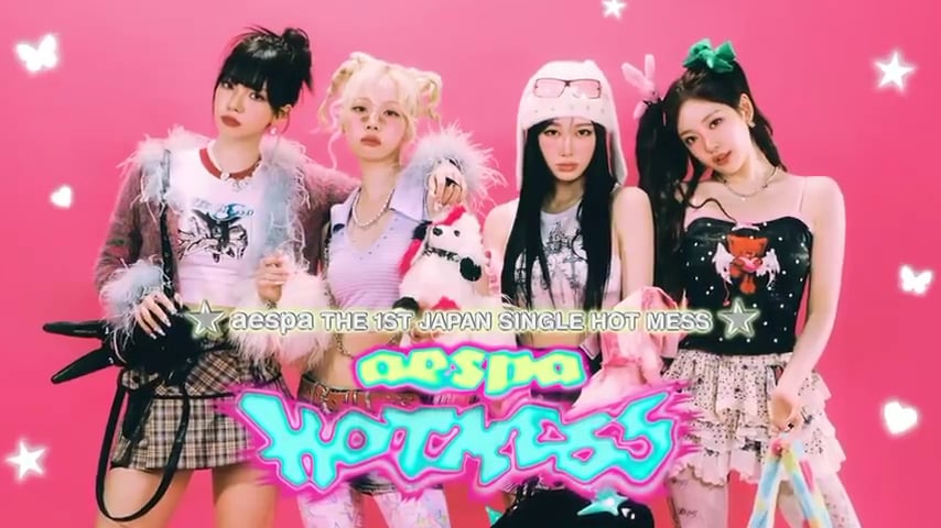 240614 aespa - The 1st Japan Single: Hot Mess (Behind The Scenes Video)