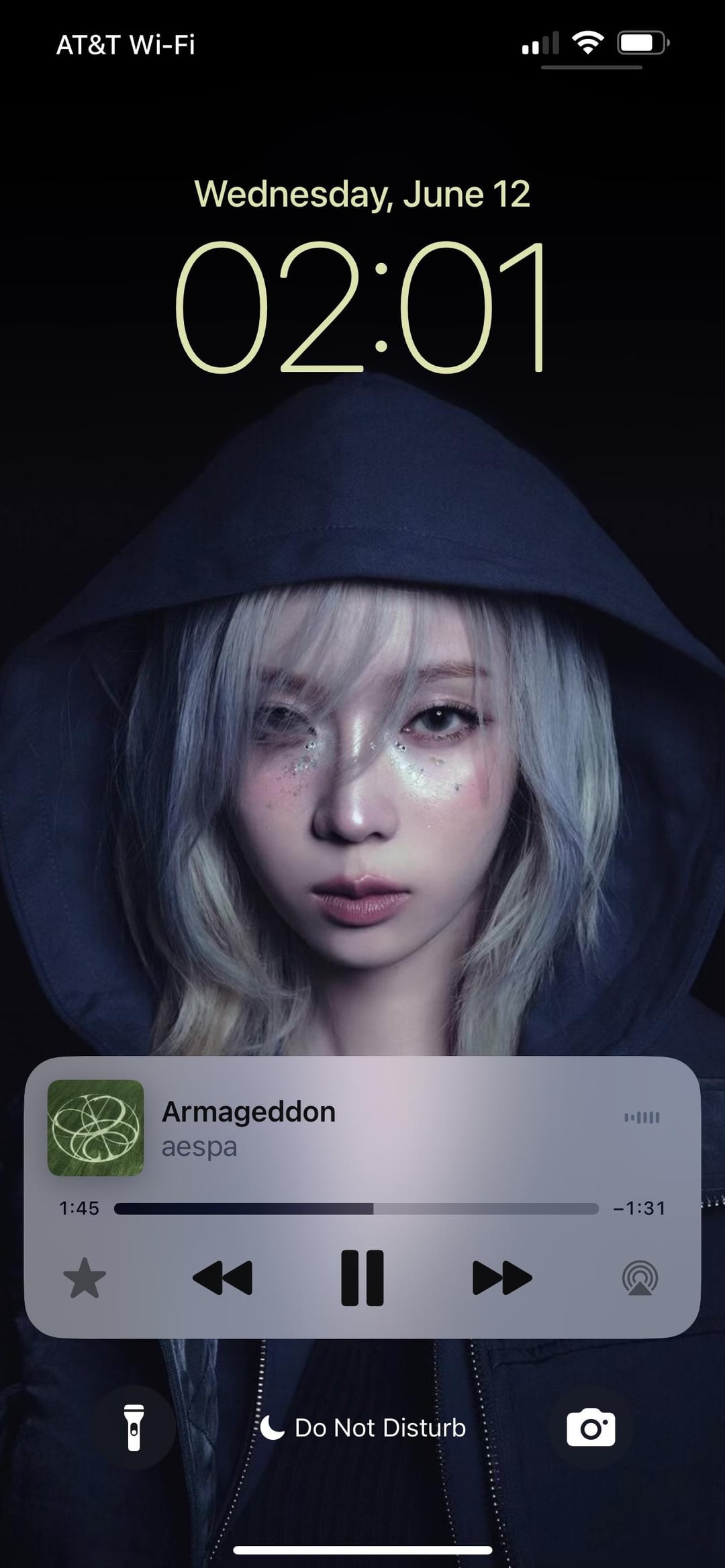 my armageddon home and lock screens