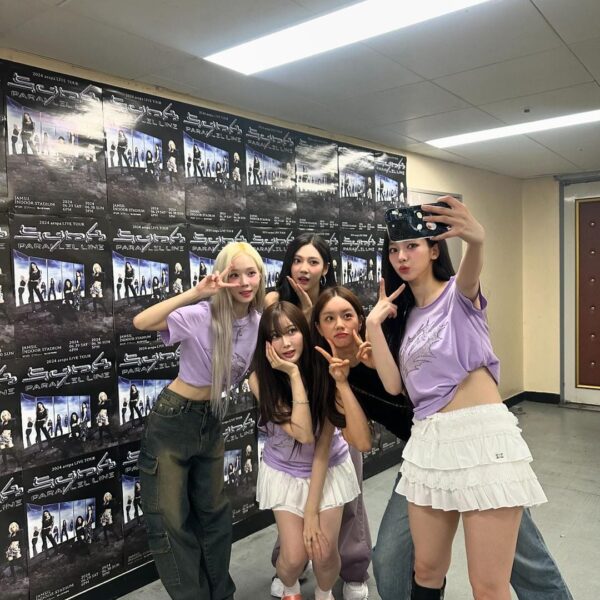 240630 hyeri_0609 Instagram Update with aespa (with Lee Hyeri & John Park)