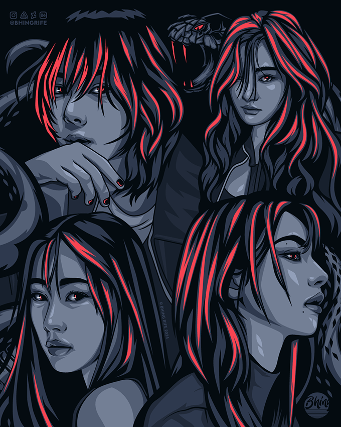 240611 aespa fanart