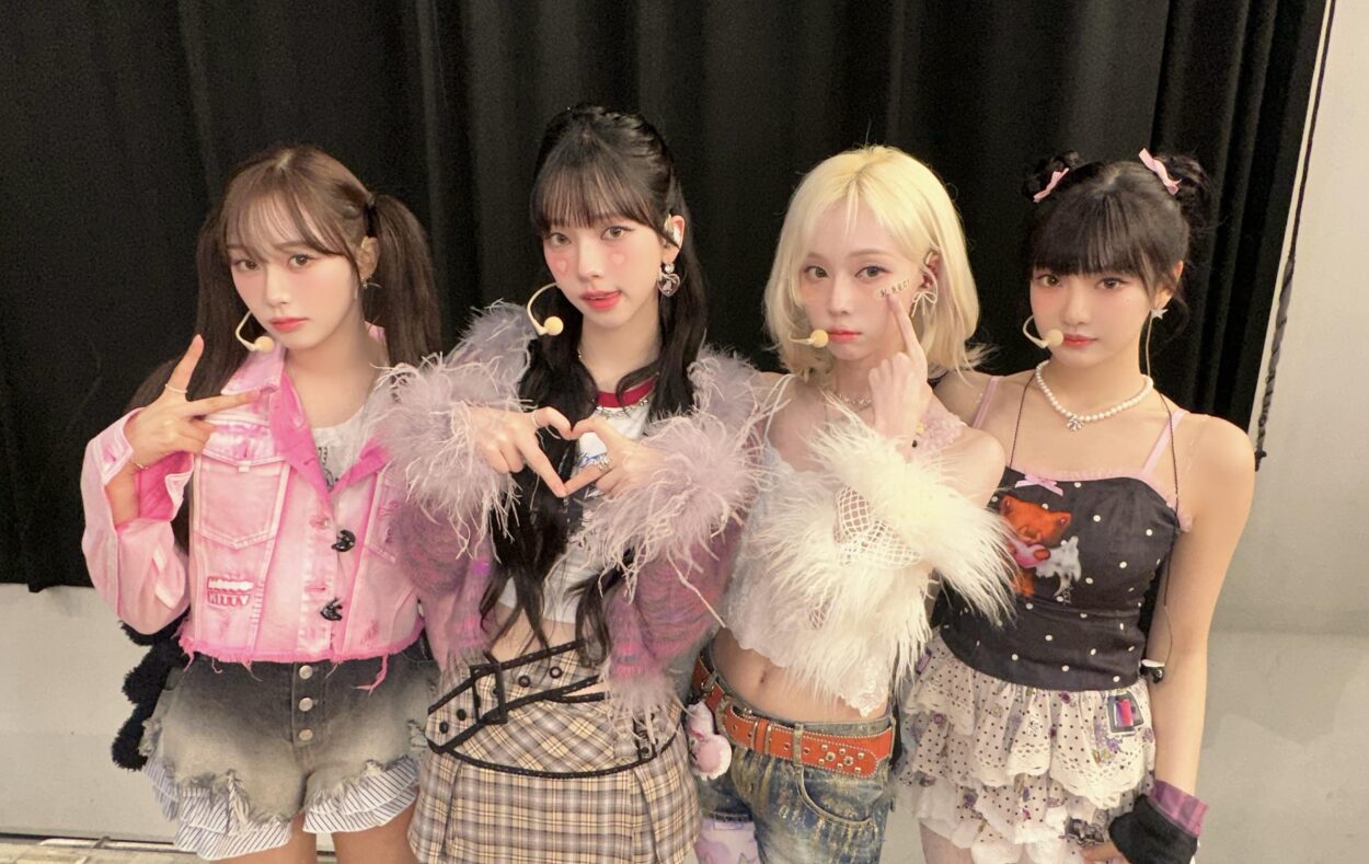 240704 aespa Twitter Update - aespa at Weekly 99 Music ✨