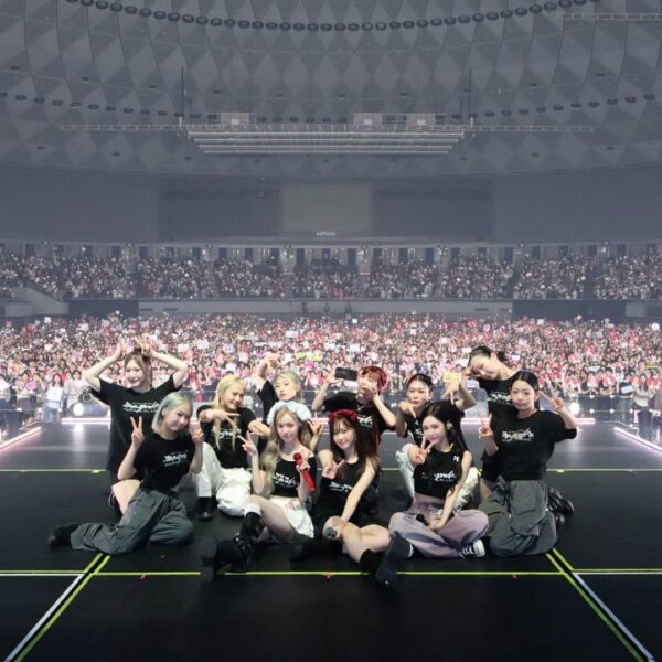 240728 aespa Twitter Update - 2024 aespa LIVE TOUR - SYNK : PARALLEL LINE - in JAPAN OSAKA DAY 2⭐️💙🌙🦋 Suki ya nen💜