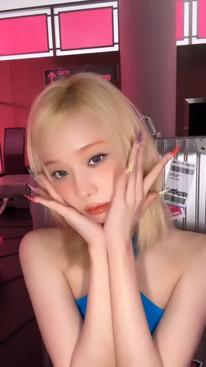 240702 aespa TikTok Update with Winter - ⁺. ⊹˚₊ I am the best ₊·* ˚ ⊹