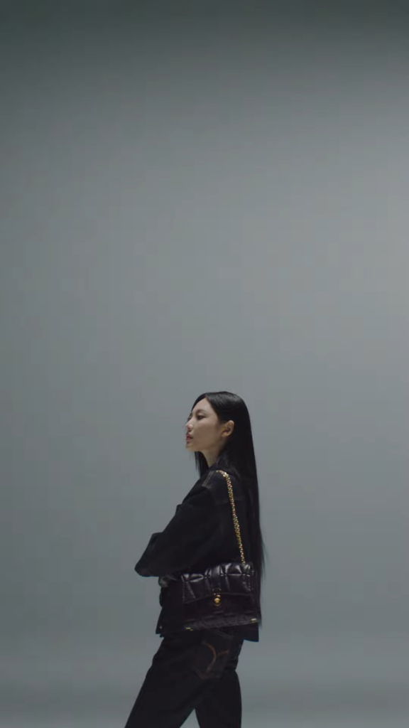240831 Ningning for Versace Kleio Bag Campaign