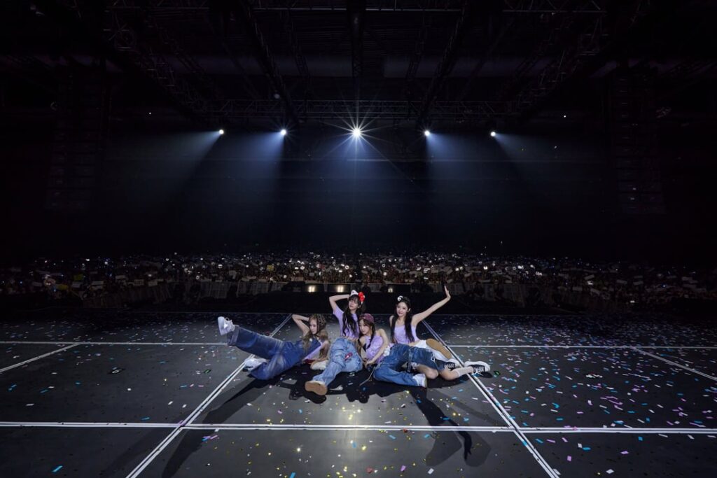 240805 aespa Twitter Update - 2024 aespa LIVE TOUR - SYNK : PARALLEL LINE - in HONGKONG ❤🤍