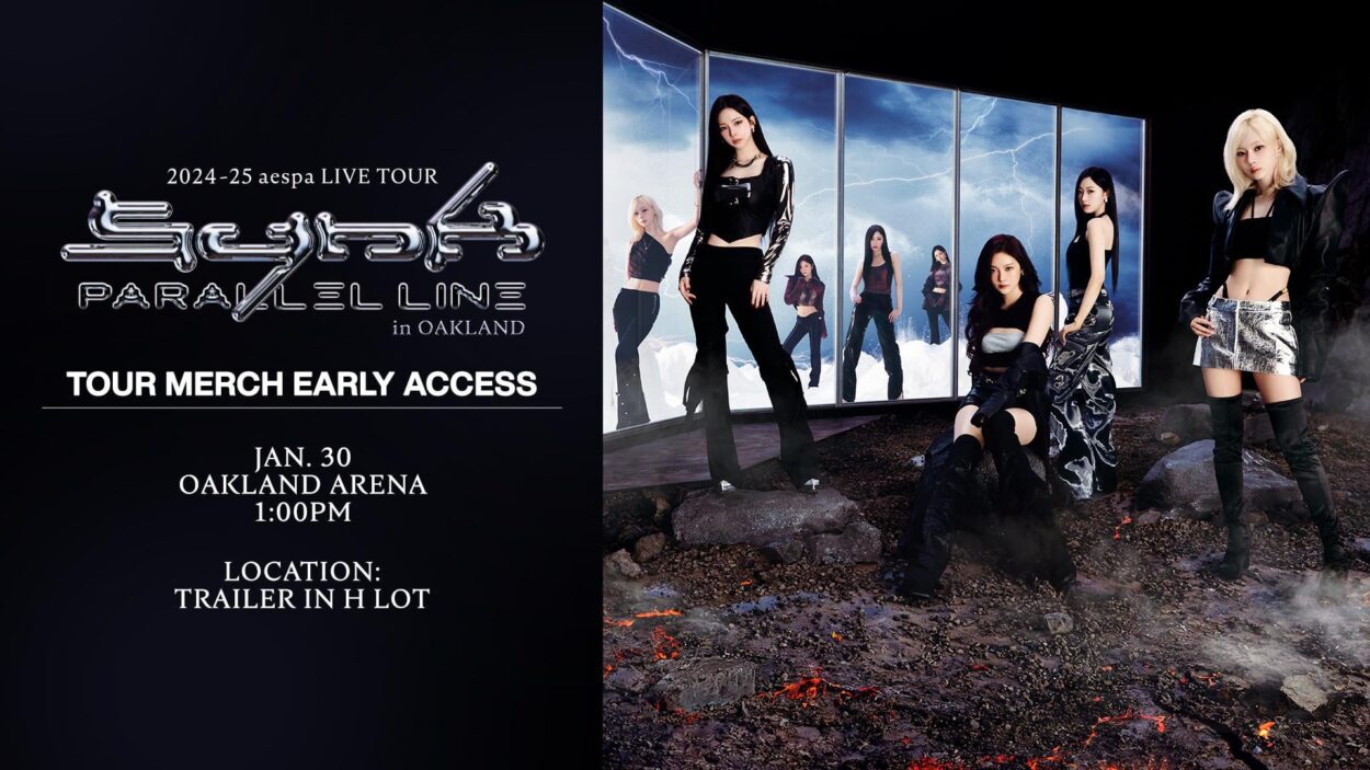 2024-25 aespa LIVE TOUR - SYNK : PARALLEL LINE in OAKLAND (Tour Merch Early Access)