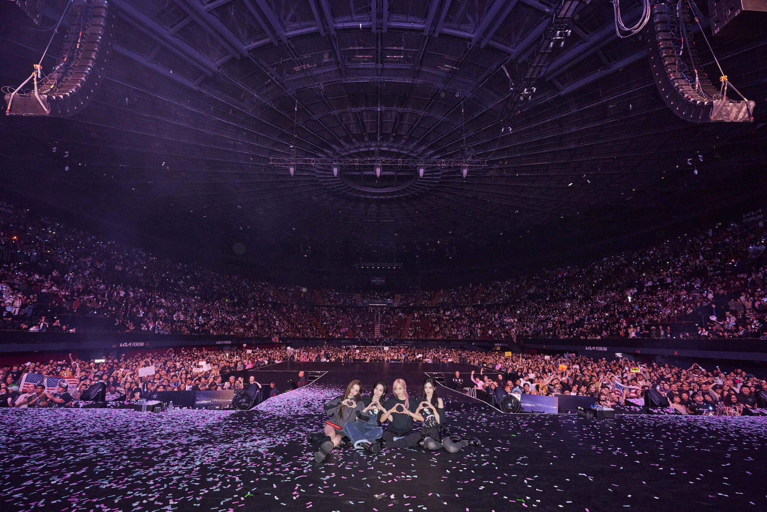 250202 aespa Twitter Update - 2024-25 LIVE TOUR – SYNK : PARALLEL LINE – in LOS ANGELES