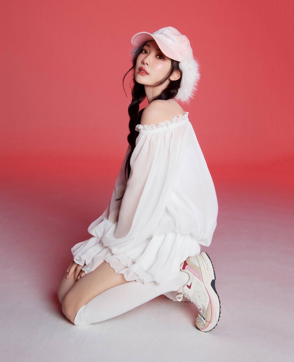 250220 Ningning has been selected as a model for the FILA brand campaign