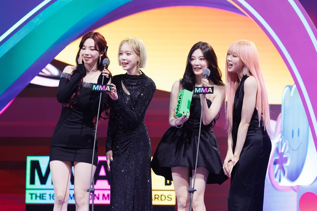 241201 aespa - Awards Acceptance Speech (241130 Melon Music Awards 2024)