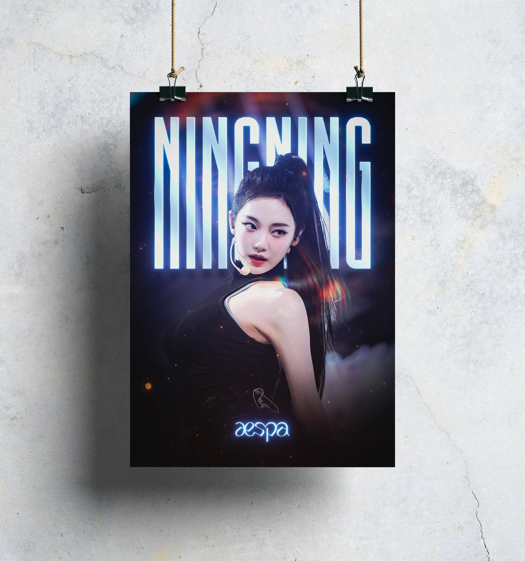 aespa Ningning - Poster Design #1