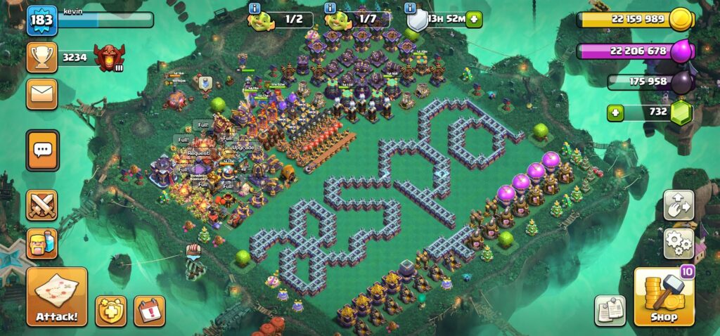 aespa logo in CoC