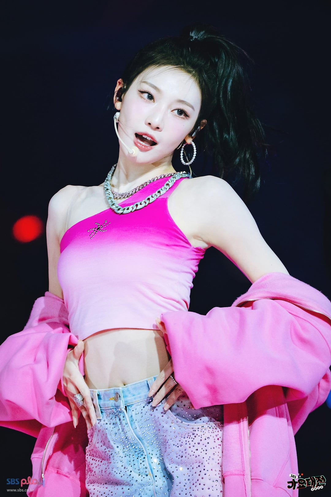 241226 aespa - Pink Hoodie + Supernova (241225 Gayo Daejeon 2024 Stage Pics)