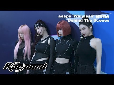 241128 aespa - [R(ae)cord] ‘Whiplash’ Music Show Behind the Scenes