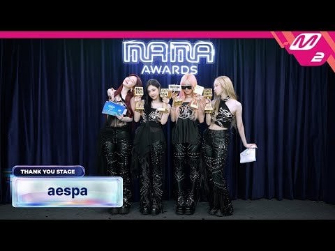 241124 aespa - Thank You Stage @ 2024 MAMA AWARDS