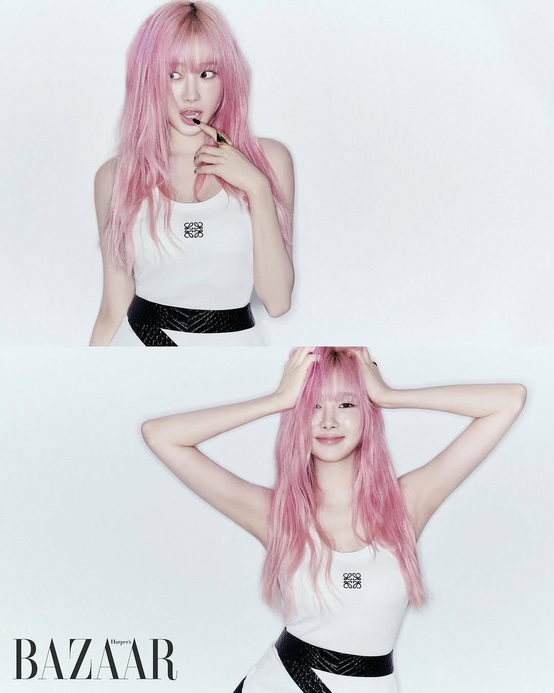 250124 Giselle for Harper’s BAZAAR Korea x LOEWE (February 2025 Issue Pictorial Preview)