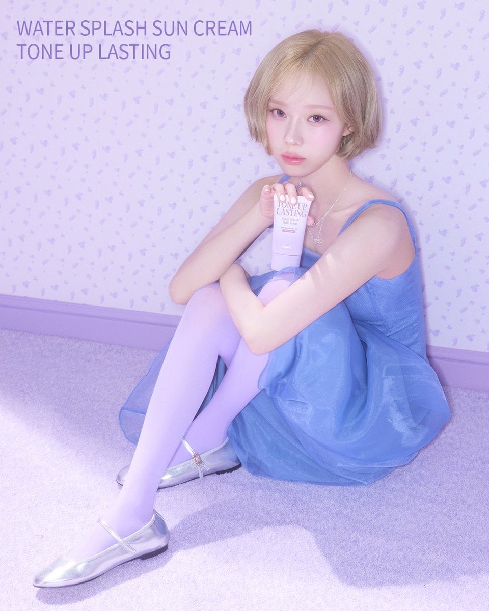 250207 Winter for espoir x Water Splash Sun Cream: Tone Up Lasting