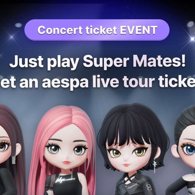 250221 aespa - SYNK : PARALLEL LINE ENCORE (Super Mates Ticket Raffle Event)
