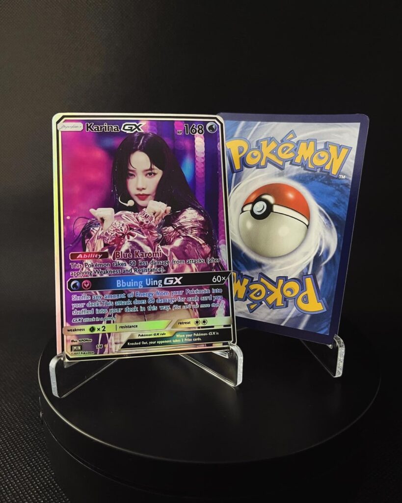 240516- Made Pokèmon photocards for aespa during the Supernova era!! 🌸🤩