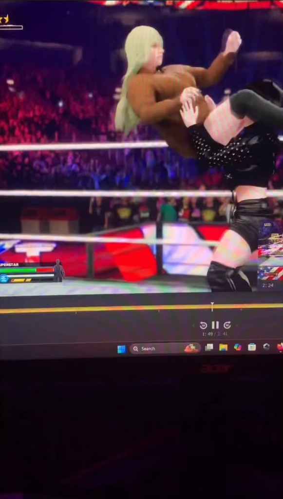 You put her(Giselle) in this match 😂